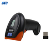 HBS-200W wireless 2D barcode scanner in use at retail POS