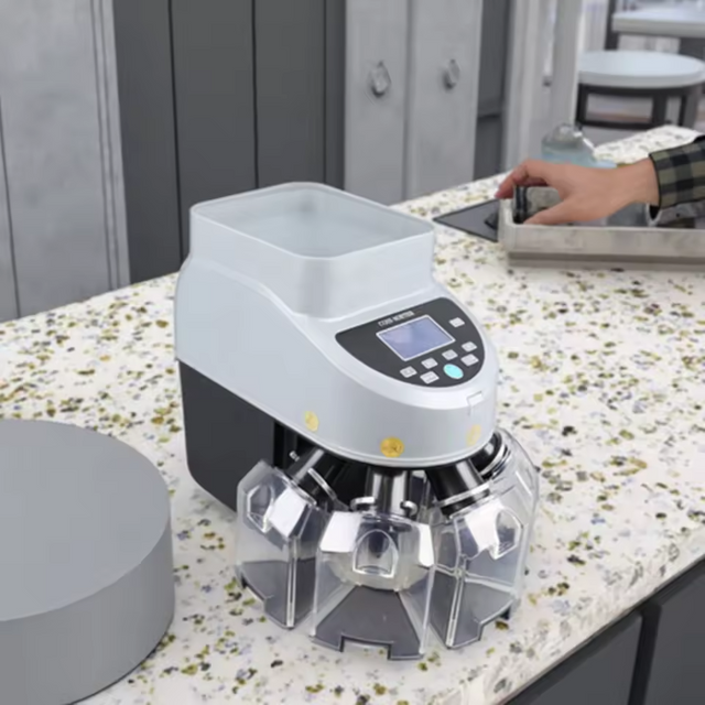 CS-9500 Industrial Coin Master: High-Speed Automatic Coin Counting Machine with Bank-Grade Precision & Heavy-Duty Reliability