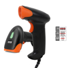 HBS-200 handheld 2D barcode scanner interface and connection view