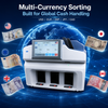 BS-621 bank grade currency sorter and detector - UV MG IR detection, CE certified, 800-1000 banknotes per minute