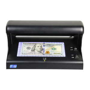 DC-109BB Portable UV Currency Detector | Lightweight Compact Counterfeit Validator with Long-Life UV Light for Retail, Mobile Vendors & Cash Counters