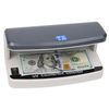 DC-5000 USB rechargeable UV banknote detector front view with compact portable design and lithium battery