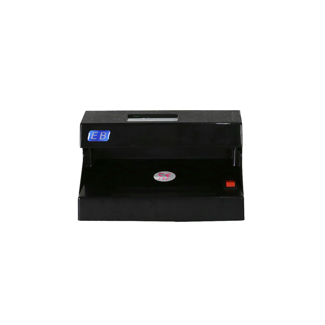 DC-102 LED UV banknote detector - 5X magnifier, 365nm currency verifier and money checker for bank cashier and retail store