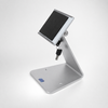 PS-17 lockable tablet POS stand - anti-theft universal holder 7-16 inch with 270 degree tilt for retail and restaurant counter