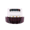 CS-5503 commercial coin sorter and counter on white background, LCD screen displaying all denominations at once with 270 coins per minute Quickload design