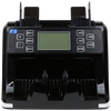 LD-1500 bill counter operating at 1000 pcs/min counting banknotes with auto currency recognition at bank cashier station