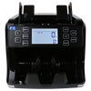 LD-1500 business grade bill counter front view with LCD display showing amount preset and 4-way UV MG IR DD detection