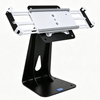 PS-526 360 rotatable adjustable tablet POS holder - swivel metal bracket iPad compatible 7.9-12.9 inch for store cashier counter