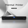 TCP-8000BY portable wireless thermal printer on white background, 203DPI ink free A4 label and document printer for home office stock