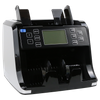 LD-1500 bill counter deployed at office finance department for daily multi-currency cash reconciliation and amount preset binding