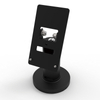 PS-84 heavy-duty metal handheld POS stand - 65 degree maximum tilt 360 degree rotation card reader mount for Verifone Ingenico PAX with 2 kilogram stability base for high traffic retail counters