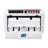 LD-100 Portable Money Counter used by mobile vendor for on-site cash collection and reconciliation